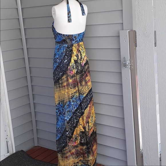 Mary L Couture Maxi Halter Dress - Picture 8 of 8